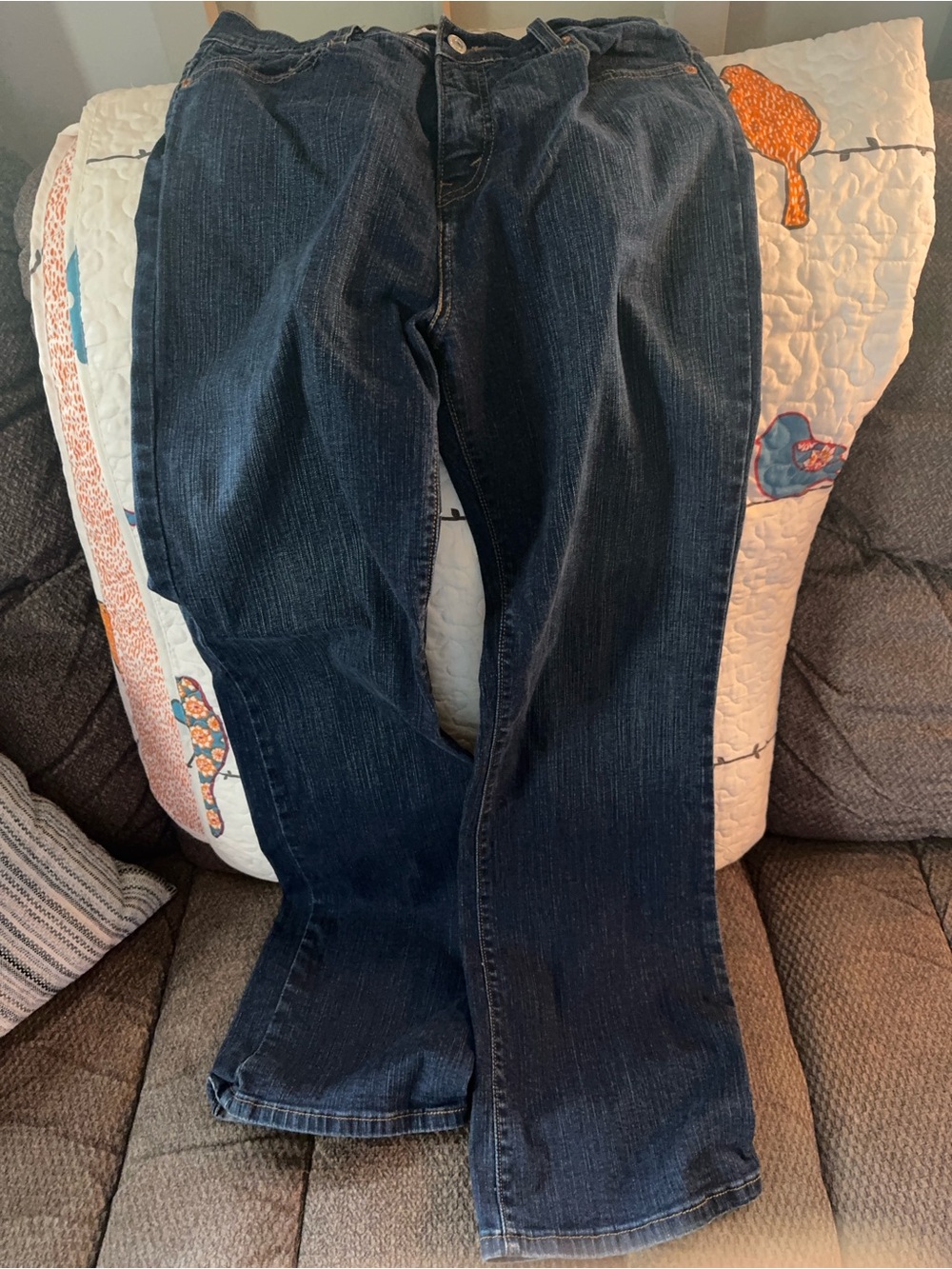 Levi's Navy Blue Boot-Cut Women's Jeans